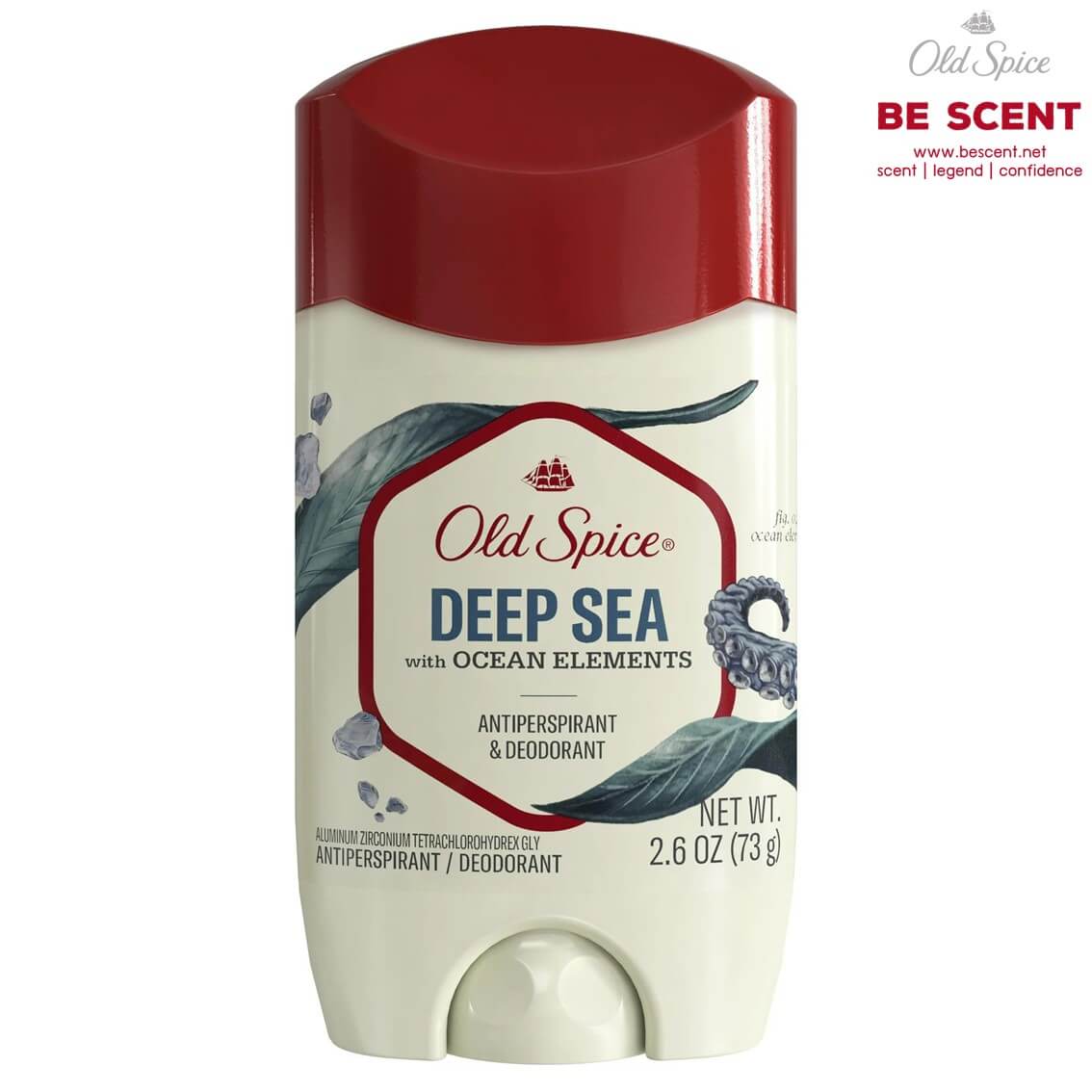 Old Spice กลิ่น Deep Sea สูตรเต่าเปียก โรลออนดับกลิ่นเต่า ขนาด 73 กรัม