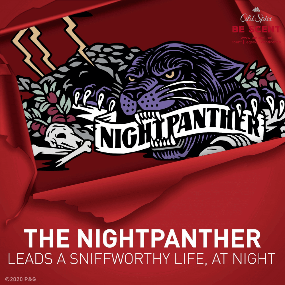 Old Spice กลิ่น NightPanther สูตรเหงื่อน้อย แต่เต่าเหม็น โรลออนดับกลิ่นเต่า ขนาด 85 กรัม